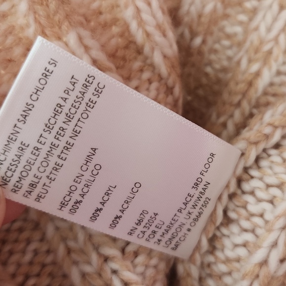 Urban Outfitters Womens Sweater size S P Turtleneck Knit Ribbed Cropped Thick - Picture 5 of 9